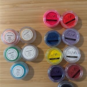 SUVA Beauty Hydra Liners Set and gem festival make up set